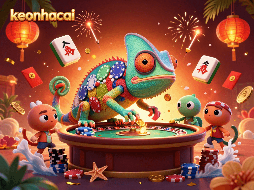 Experience keonhacai with our vibrant digital casino scene showcasing dynamic gaming elements.