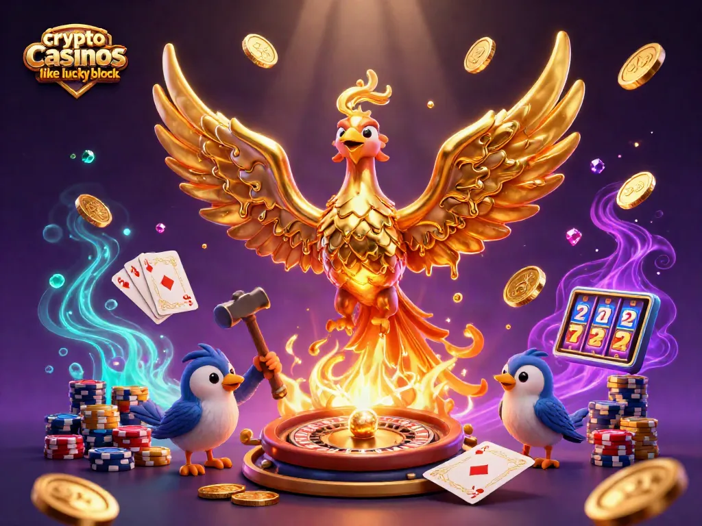 Experience thrilling gameplay at crypto casinos like Lucky Block featuring dynamic visuals and exciting bonuses.