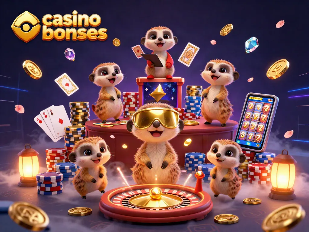 Engage with the ultimate casino bonuses experience featuring tailored meerkat characters in action.