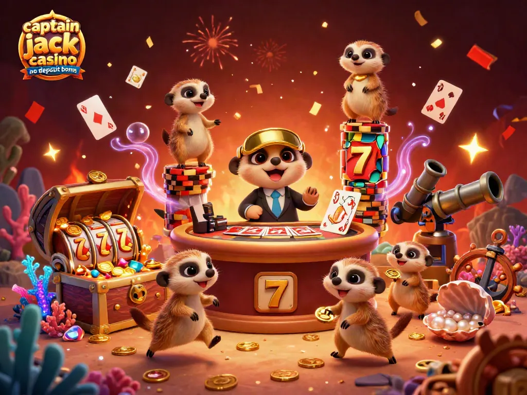 Experience thrills with the captain jack casino no deposit bonus as meerkats run a vibrant casino operation.