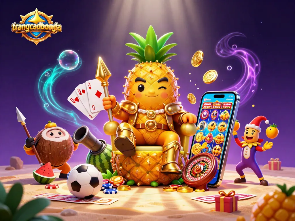 Engage with interactive gambling on trangcadobongda featuring lively casino characters and vibrant game elements.