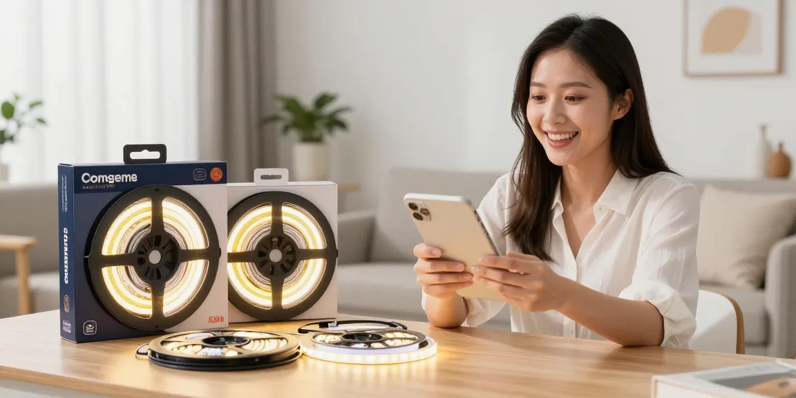 Banda LED COB pentru iluminat modern, oferte excelente pe platforma de e-commerce pentru produse LED.