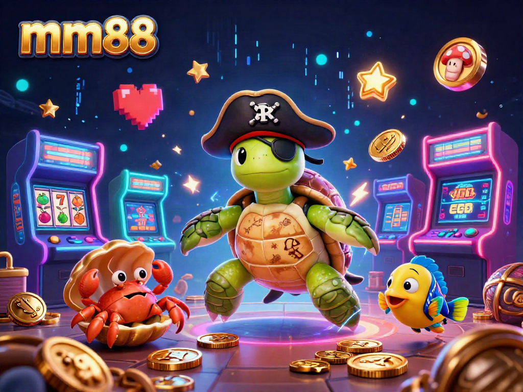 Experience the thrill of mm88 with vibrant casino characters diving into sunken treasures.