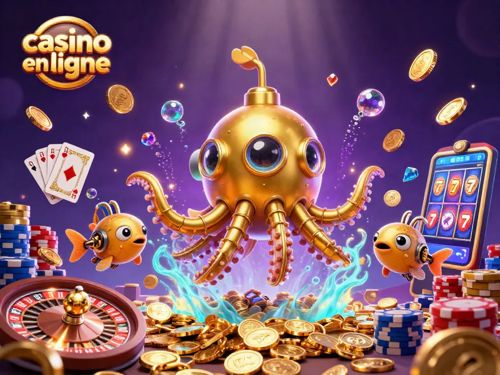 Engage with thrilling gameplay at casino en ligne featuring an imaginative underwater world of excitement.