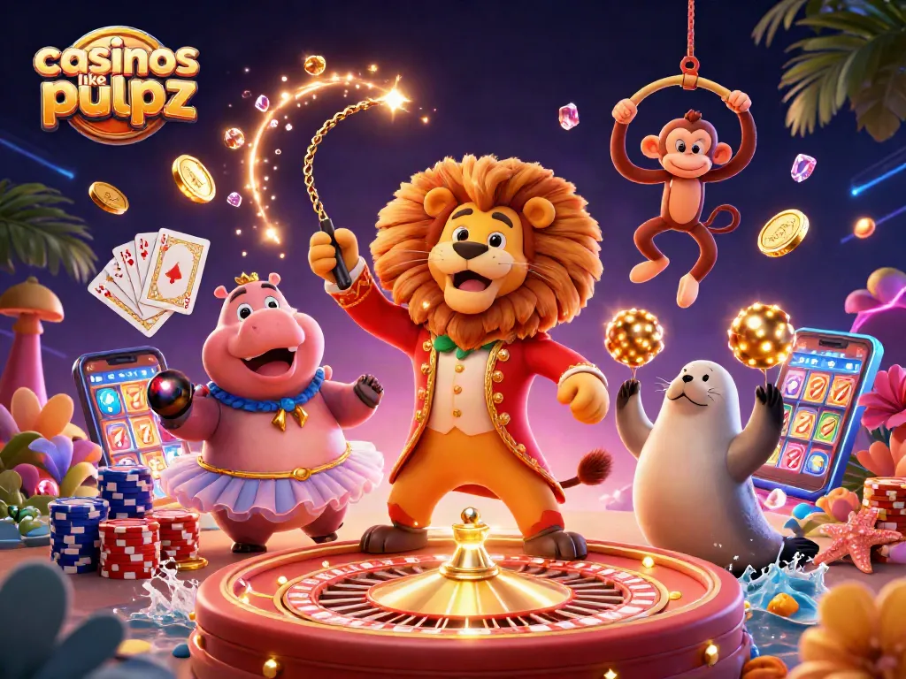 Engage with casinos like pulsz featuring festive characters, gold coins, and gaming adventures.