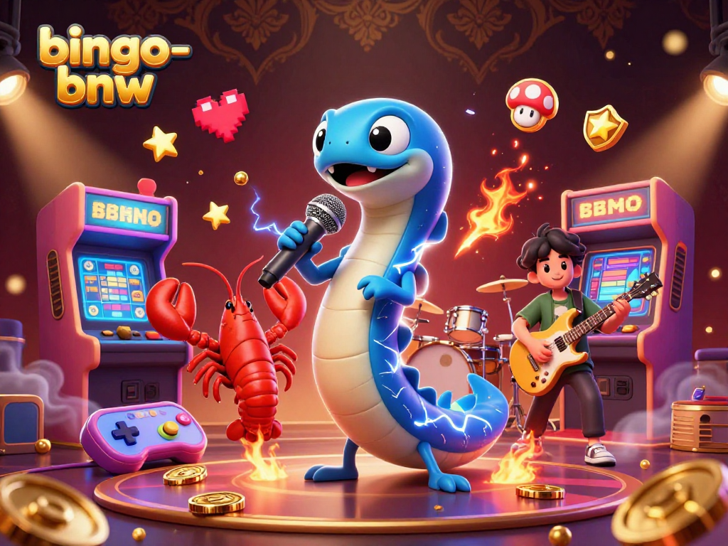 Engage in exhilarating gameplay with bingo-bnw, featuring vibrant bingo characters and gaming elements.