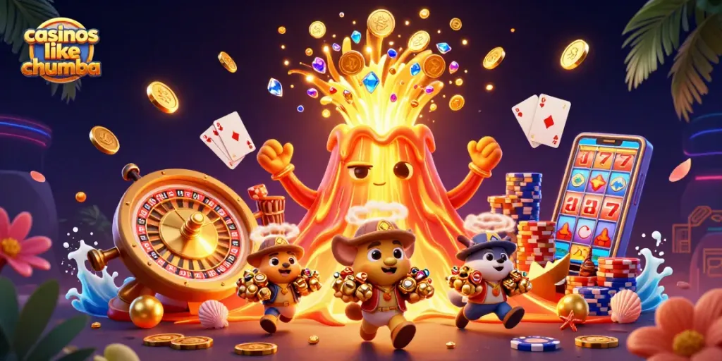 Experience thrilling gameplay at casinos like Chumba with vibrant slots, bonuses, and treasures.