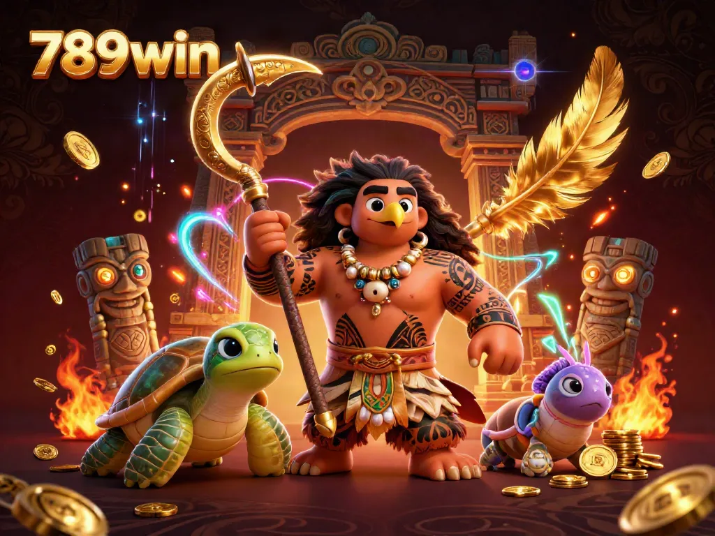 Experience thrilling bets at 789win with a vibrant casino scene showcasing exciting characters and elements.