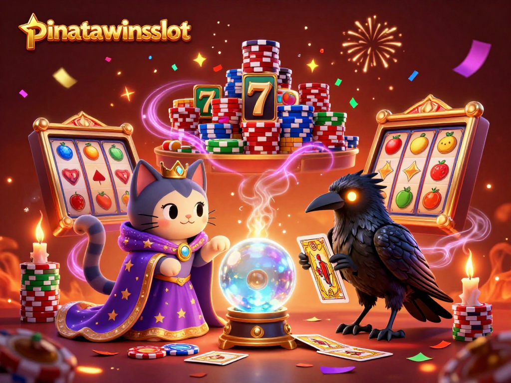 Experience thrill and excitement at pinatawinsslot with colorful slot reels and vibrant characters in action.