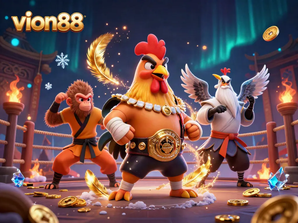 Experience the thrill of vion88 with dynamic 3D characters in an engaging casino atmosphere.
