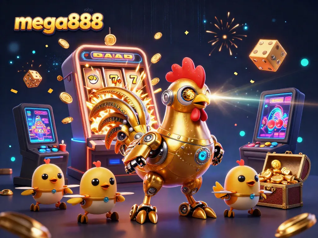 Gambarlah mega888 apk melalui simbol permainan kasino yang menarik dan dinamik.